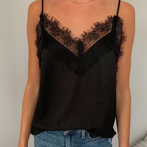 Black Lace Blouse